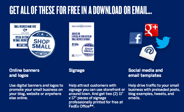 Shop Small Small Business Saturday