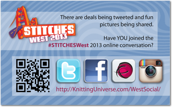 social media resource page from Knitting Universe