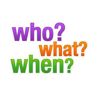 who-what-where